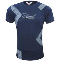Print Navy Blue T-shirt : Itutu (Slim Fit)