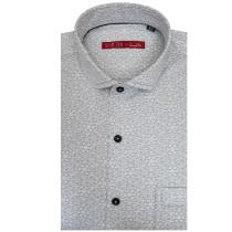 Print White Shirt : Slim