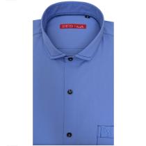 Plain Blue Shirt : Slim