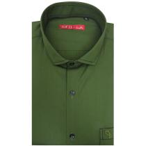 Plain Green Shirt : Slim