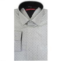 Print White Shirt : Slim