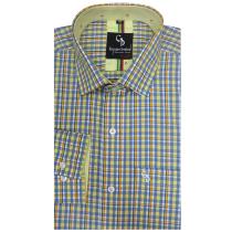 Checks Lemon Shirt : Business