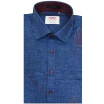 Combination Navy Blue Shirt : Ditto