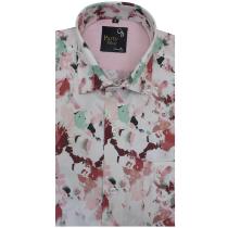 Print Pink Shirt : Party