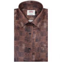 Print Rust Shirt : Ditto