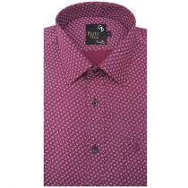 Print Maroon Shirt : Party