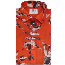 Print Orange Shirt : Ditto