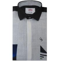 Print Gray Shirt : Ditto