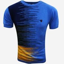 Print Blue T-shirt : Itutu (Slim Fit)
