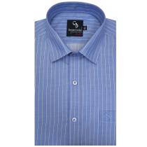 Stripes Blue Shirt : Business