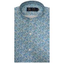 Print Green Shirt : Party