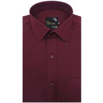 Plain Maroon Shirt : Business