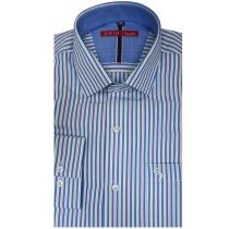 Stripes Dark Blue Shirt : Slim