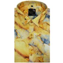 Print Yellow Shirt : Party