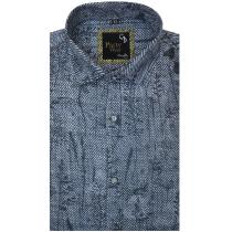 Print Gray Shirt : Party