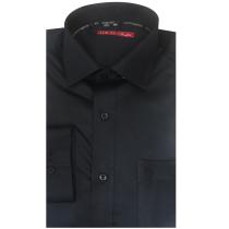 Plain Black Shirt : Slim