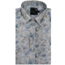 Print Cream Shirt : Party