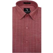 Stripes Peach Shirt : Business