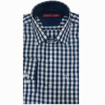 Stripes Dark Blue Shirt : Slim