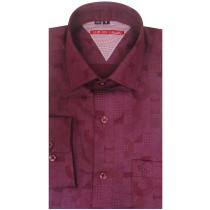 Print Maroon Shirt : 