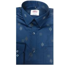 Print Blue Shirt : Ditto