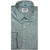 Print Green Shirt : Ditto