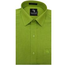 Plain Dark Green Shirt : Business