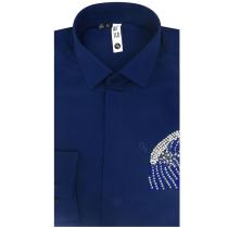 Club Navy Blue Shirt : Slim