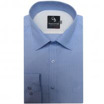 Stripes Blue Shirt : Business