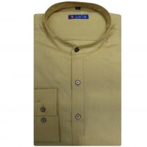 Plain Khakhi Shirt : Slim