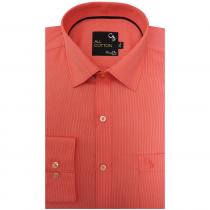 Stripe Peach Shirt : Business