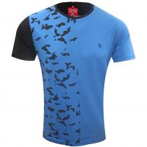 Print Dark Blue T-shirt : Itutu (Slim Fit)