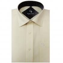 Plain Cream Shirt : Business