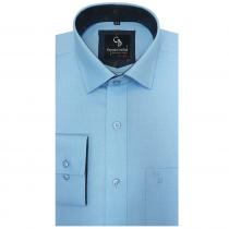 Plain Aqua Shirt : Business