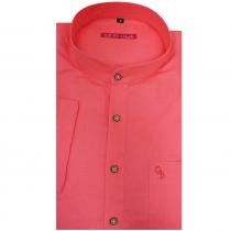 Plain Peach Shirt : Slim