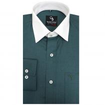 Plain Dark Green Shirt : 