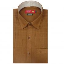 Combination Brown Shirt : Ditto