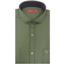 Combination Green Shirt : Slim