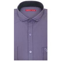 Combination Wine Shirt : Slim
