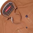 Checks Rust Shirt : Slim