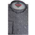 Print Blue Shirt : Slim