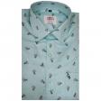 Print Aqua Shirt : Ditto