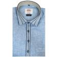 Combination Light Blue Shirt : Ditto