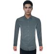 Self Design Navy Blue Shirt : Ditto