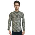 Print Gray Shirt : Ditto