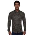 Print Maroon Shirt : Ditto