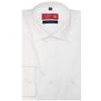 Self Design White Shirt : Business