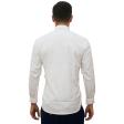 Self Design White Shirt : Business
