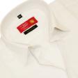 Self Design White Shirt : Business