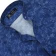 Print Light Blue Shirt : Party